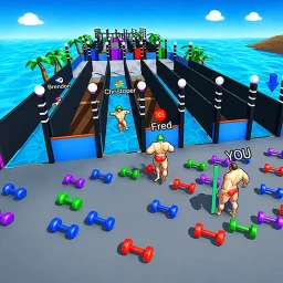 Muscle Race Game icon
